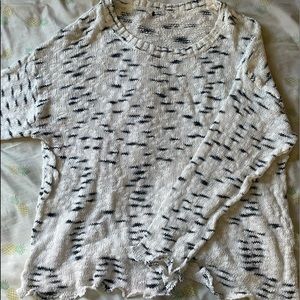 Black and White Sweater